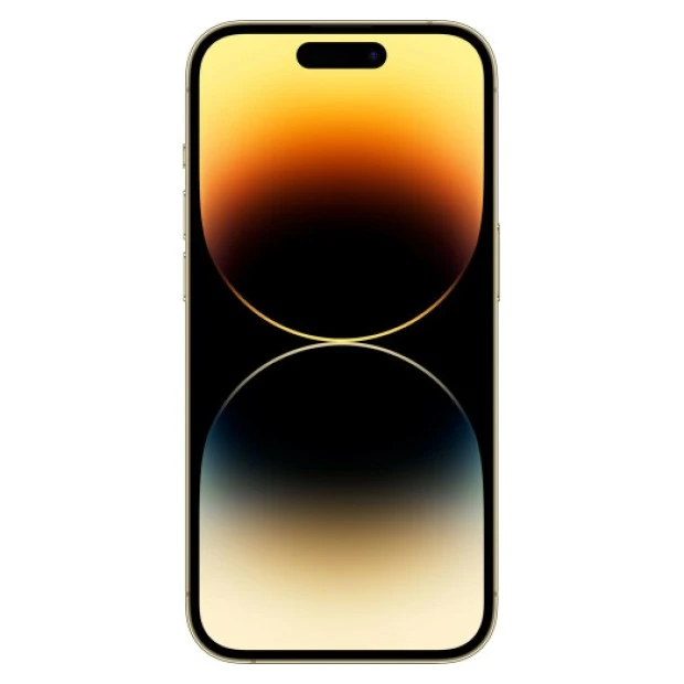 Мобильный телефон Apple iPhone 14 Pro 128Gb E-Sim (Gold) (Grade A) 89% Б/У