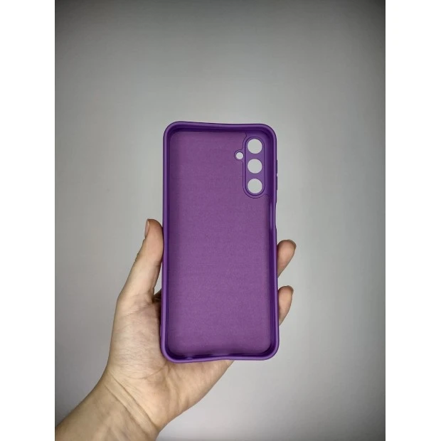 Силикон Original 360 Case Samsung Galaxy A24 (ShutCam) (Сиреневый)