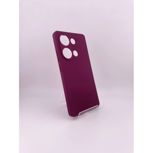 Силіконовий чохол Original Xiaomi Redmi Note 13 Pro 4G (ShutCam) (Бордовий)