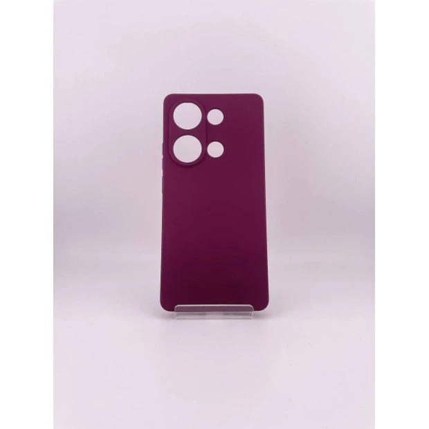 Силіконовий чохол Original Xiaomi Redmi Note 13 Pro 4G (ShutCam) (Бордовий)