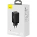 Baseus GaN3 Pro 65W Charger (2 Type-C / 1 USB) + Type-C to Type-C Cable (Black) Baseus GaN3 Pro 65W Charger (2 Type-C / 1 USB) + Type-C to Type-C Cable (Black)