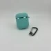 Чохол для навушників Full Silicone Case with Microfiber Apple AirPods (23) Sea Blue
