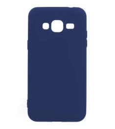 Силикон iNavi Color Samsung Galaxy J3 (2016) J320 (тёмно-синий)