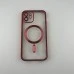 Чохол UMKU Shining з MagSafe для Apple iPhone 12 (Червоний) Чохол UMKU Shining з MagSafe для Apple iPhone 12 (Червоний)