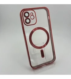 Чохол UMKU Shining з MagSafe для Apple iPhone 12 (Червоний)