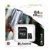 Kingston Canvas Select Plus MicroSDXC Memory Card 64GB (UHS-1) (A1) (Class 10) + SD Adapter Kingston Canvas Select Plus MicroSDXC Memory Card 64GB (UHS-1) (A1) (Class 10) + SD Adapter