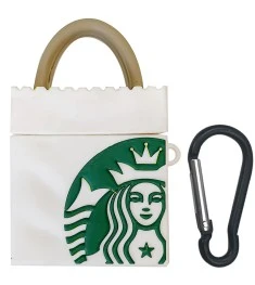 Футляр для наушников Cartoon Apple AirPods 2 (Starbucks)