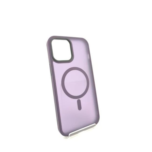 Чохол WAVE Matte Insane Case з MagSafe для iPhone 12 Pro Max (Темно-фіолетовий)