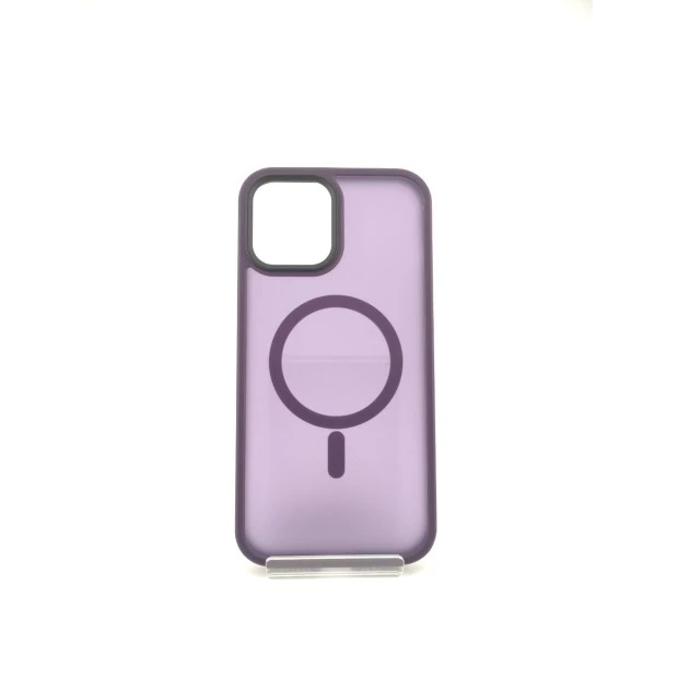 Чохол WAVE Matte Insane Case з MagSafe для iPhone 12 Pro Max (Темно-фіолетовий)