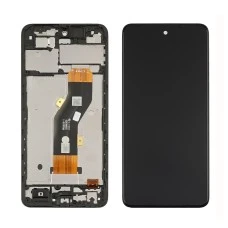 Дисплей для TECNO Spark Go (2024) (BG6) с чёрным тачскрином и корпусной рамкой