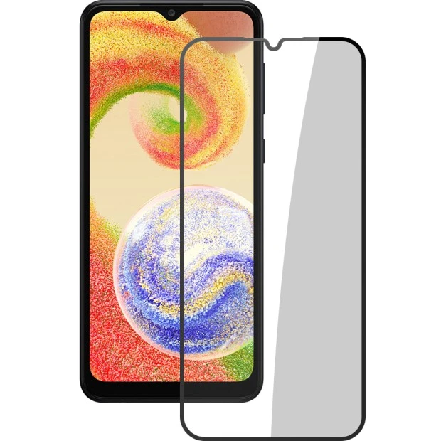 Защитное стекло 5D Samsung Galaxy A04 / A04S / A04E Black