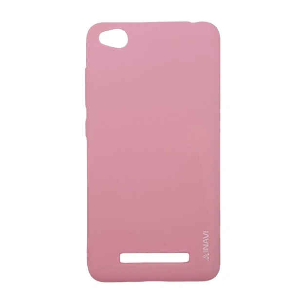 Силиконовый чехол iNavi Color Xiaomi Redmi 4a (розовый)