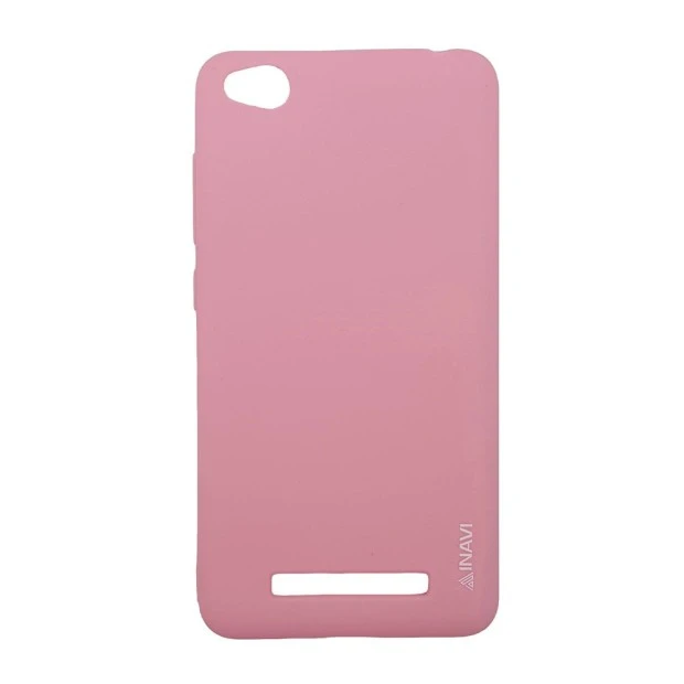 Силиконовый чехол iNavi Color Xiaomi Redmi 4a (розовый)
