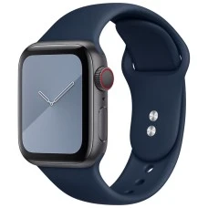 Ремешок Apple Watch Silicone 42 / 44mm (45) Denim Blue