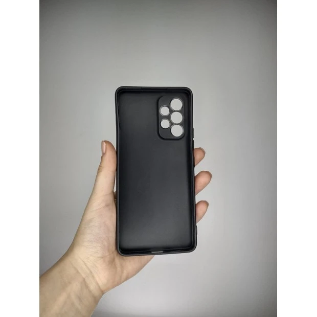 Силикон Graphite Samsung Galaxy A53 (ShutCam) (Чёрный)