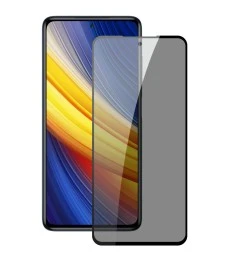 Защитное стекло 5D Privacy HD Xiaomi Poco X3 Black