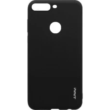 Силіконовий чохол iNavi Color для Huawei Y7 (2018)  /  Y7 Prime (2018)  /  Honor 7C Pro (чорний)
