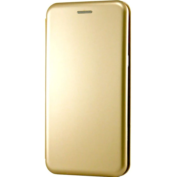 Чехол-книжка iNavi Samsung A8 Plus (2018) A730 (золотой)
