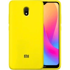 Силикон Original 360 Case Logo Xiaomi Redmi 8A (Жёлтый)