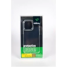 Силиконовый чехол Alabay для Apple iPhone 13 Pro (Прозрачный)