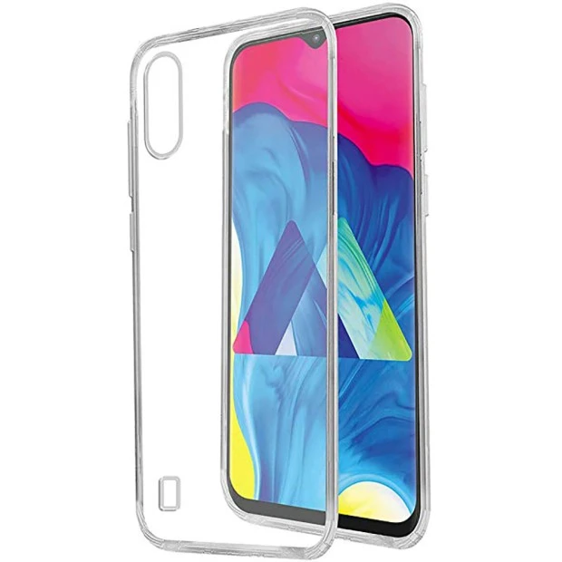 Силиконовый чехол WS Samsung Galaxy M10 (2019) (прозрачный)