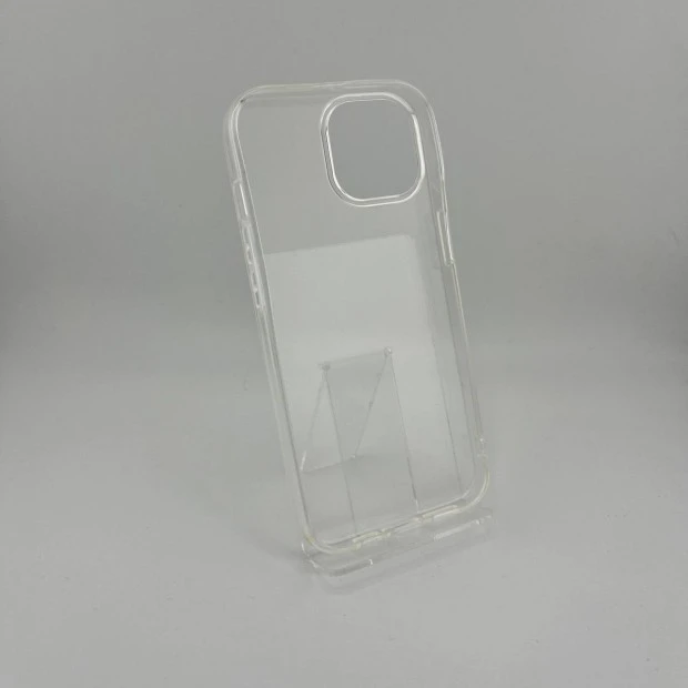 Силикон WS Apple iPhone 15 (Прозрачный)