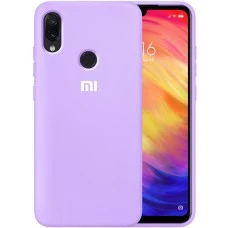 Силикон Original 360 Case Logo Xiaomi Redmi Note 7 (Фиалковый)