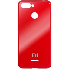 Накладка Glass Case Xiaomi Redmi 6 (красный)