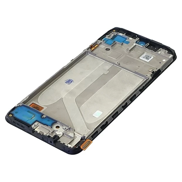 Дисплей для Xiaomi Redmi Note 10/ 10s с чёрным тачскрином и корпусной рамкой OLED