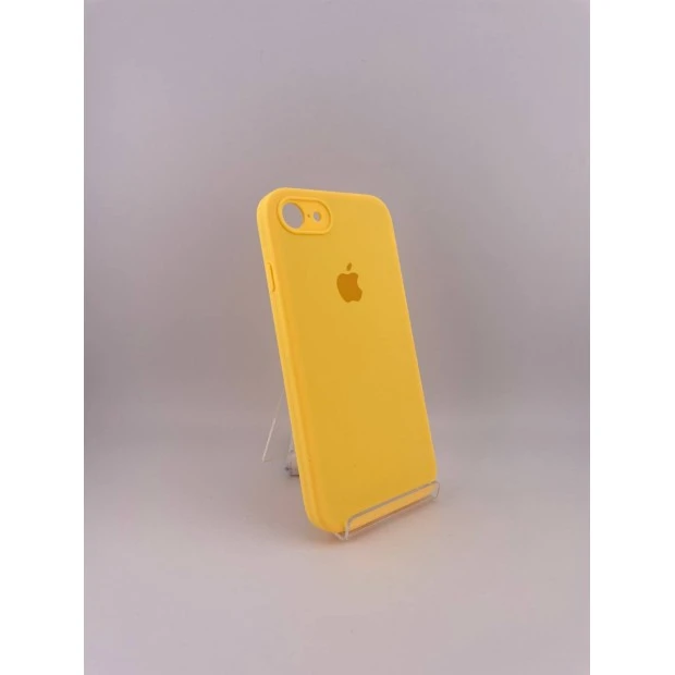 Оригінальний силіконовий квадратний чохол RoundCam для Apple iPhone 7  /  8  /  SE (74) Соняшник