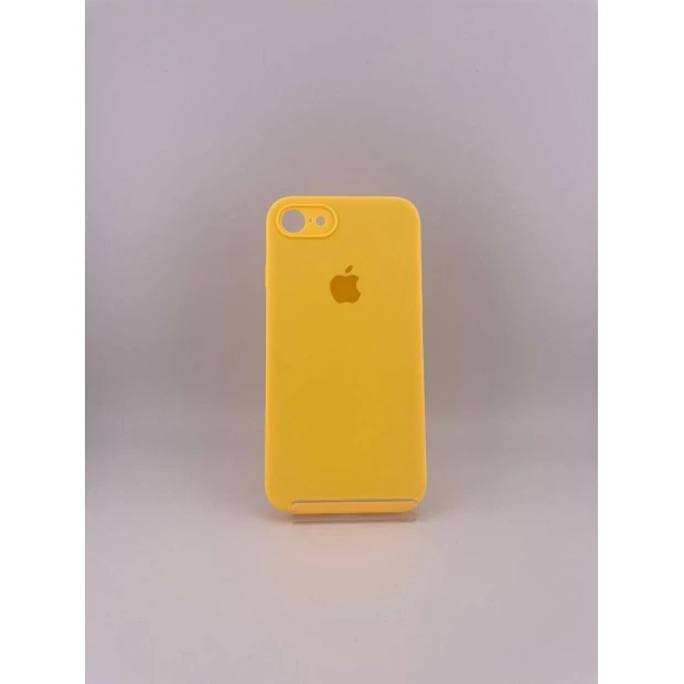 Оригінальний силіконовий квадратний чохол RoundCam для Apple iPhone 7  /  8  /  SE (74) Соняшник