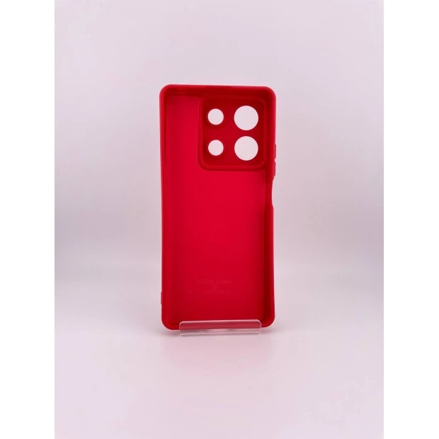 Силікон оригінальний Xiaomi Redmi Note 13 5G (ShutCam) (Темно-червоний)