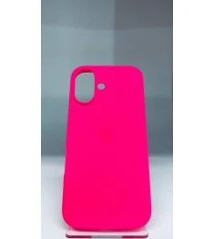Силикон Original Round Case Apple iPhone 16 (31) Barbie Pink