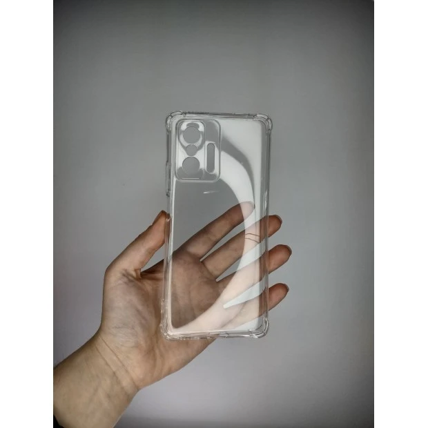 Силикон 6D Xiaomi 11T / 11T Pro (ShutCam) (Прозрачный)