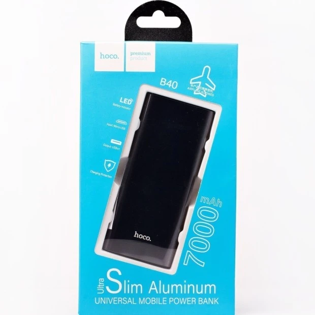 PowerBank Hoco B40 Universal 7000mAh (Чёрный)