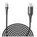 USB-кабель Moxom MX-CB39 (Type-C) LED Button (Чёрный) USB-кабель Moxom MX-CB39 (Type-C) LED Button (Чёрный)