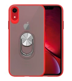 Накладка Totu Ring Magnetic Case Apple iPhone XR (Красный)