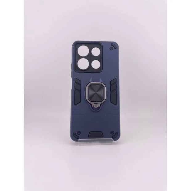 Бронь-чехол Ring Armor Defender Xiaomi Redmi Note 13 4G (ShutCam) (Синий)