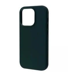 Чехол WAVE Premium Leather Edition с MagSafe для iPhone 14 Pro Max (Forest Green..