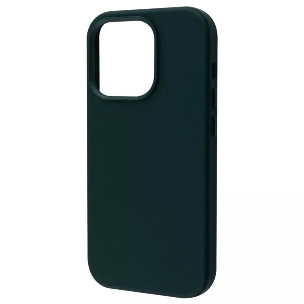 Чехол WAVE Premium Leather Edition с MagSafe для iPhone 14 Pro Max (Forest Green)