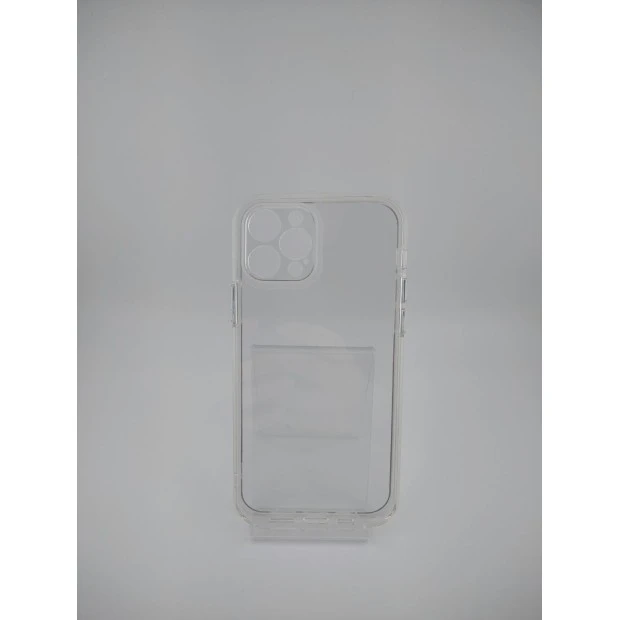 Силіконовий чохол Space Case для Apple iPhone 12 Pro (Прозорий)