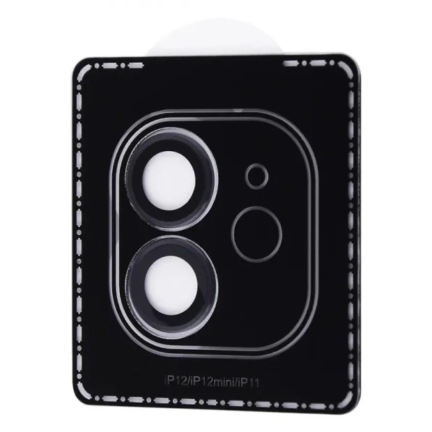 Захисне скло на камеру Achilles Apple iPhone 11  /  12  /  12 mini (Чорний)