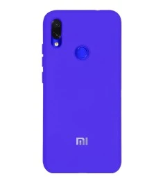 Силикон Original Case (HQ) Xiaomi Redmi Note 7 (Фиолетовый)