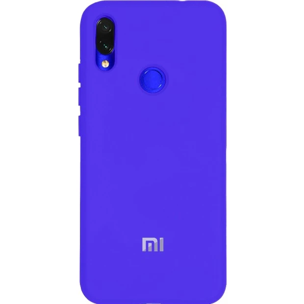 Силиконовый чехол Original Case (HQ) Xiaomi Redmi Note 7 (Фиолетовый)