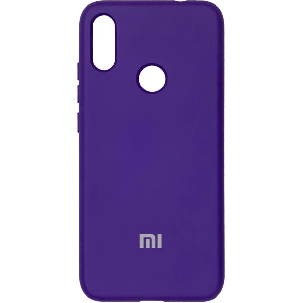 Силиконовый чехол Original Case (HQ) Xiaomi Redmi Note 7 (Фиолетовый)