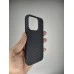 Чохол-накладка Carbon MagSafe для Apple iPhone 15 Pro (Чорний) Чохол-накладка Carbon MagSafe для Apple iPhone 15 Pro (Чорний)