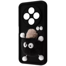 Чехол Pretty Things Case Xiaomi Redmi 14C 4G (Black/Fluffy Black)
