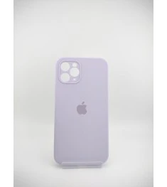 Силіконовий чохол Original Square RoundCam для Apple iPhone 11 Pro (71) Світло-г..