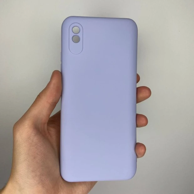 Силіконовий чохол Original 360 для Xiaomi Redmi 9A (ShutCam) (Фіалковий)
