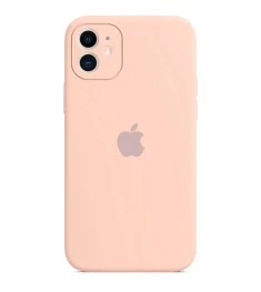 Силіконовий оригінальний чохол RoundCam для Apple iPhone 11 (08) Рожевий пісок